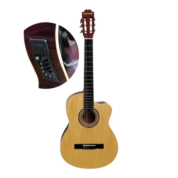 Masterwork Elektro Klasik Gitar Natural