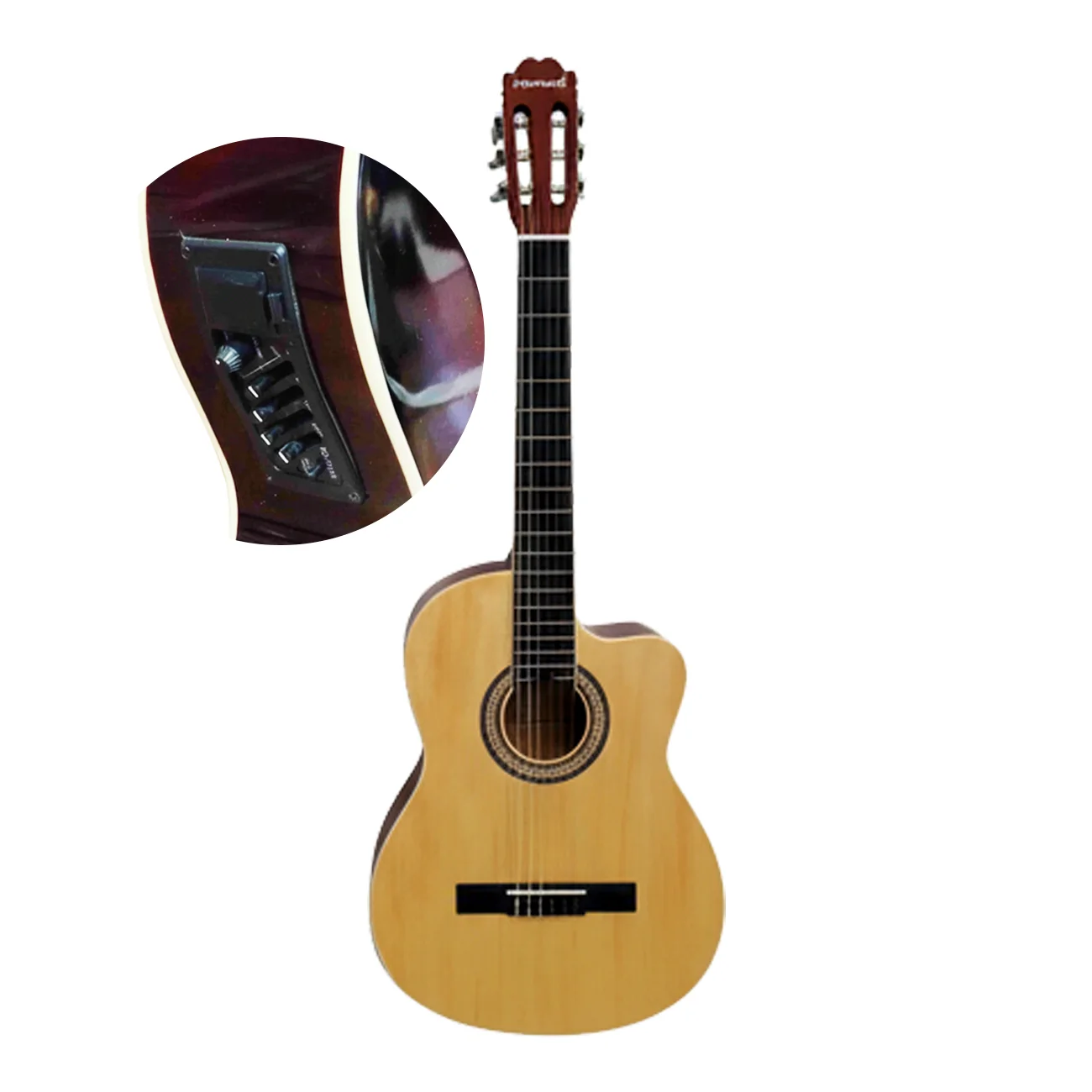Masterwork Elektro Klasik Gitar Natural Masterwork Elektro Klasik Gitar Natural