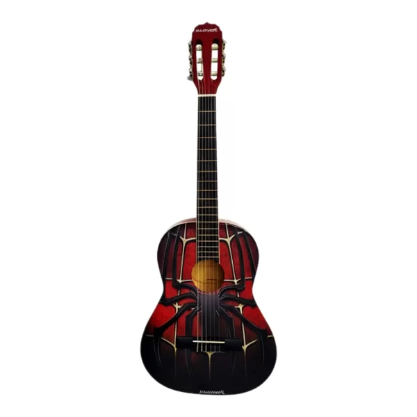 Masterwork Junior Klasik Gitar Desenli Kırmızı