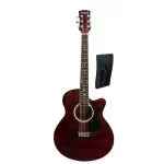 Masterwork Profesyonel Akustik Gitar kırmızı