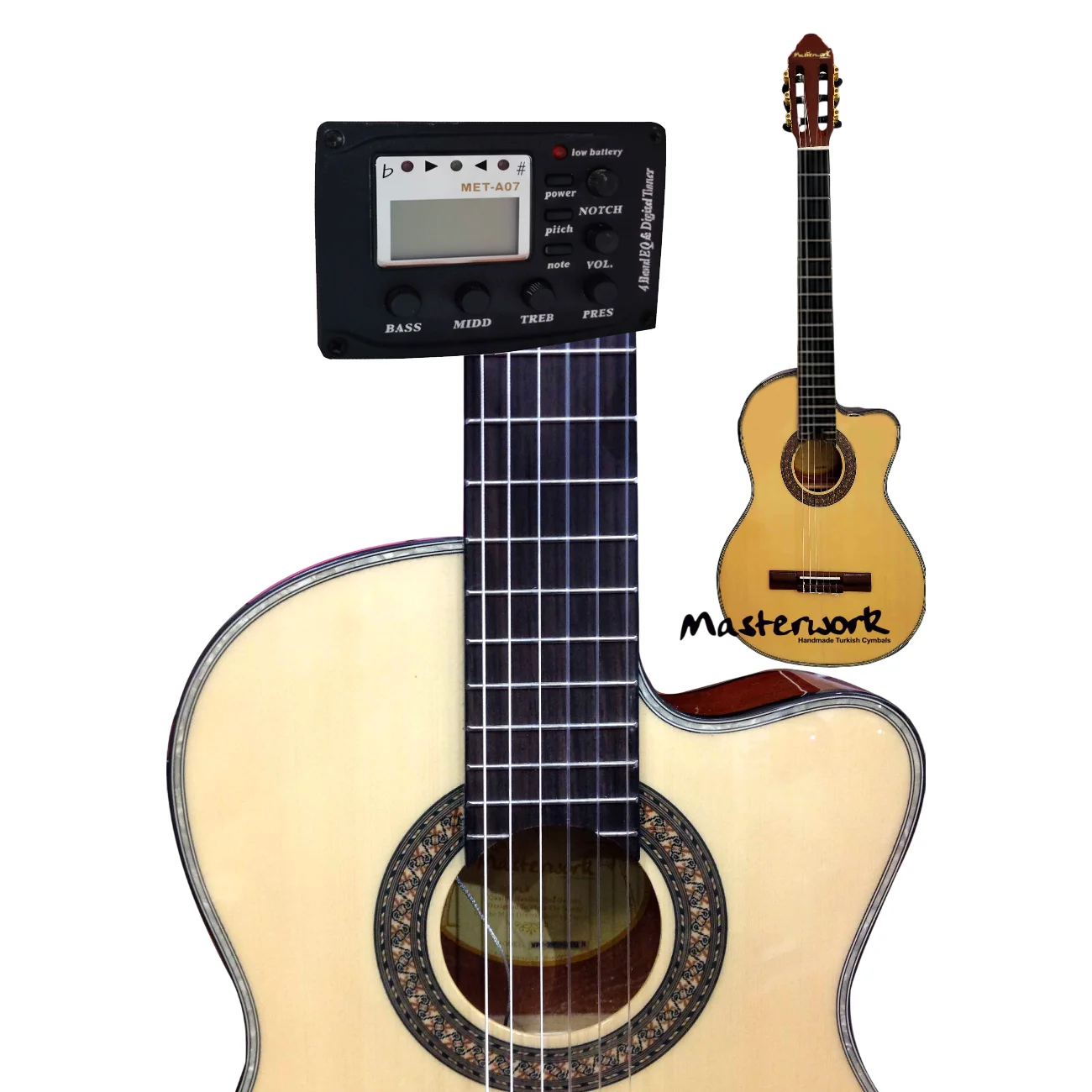 Masterwork Profesyonel Elektro Klasik Gitar Masterwork Profesyonel Elektro Klasik Gitar