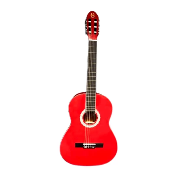 Silverio Klasik Gitar Kırmızı